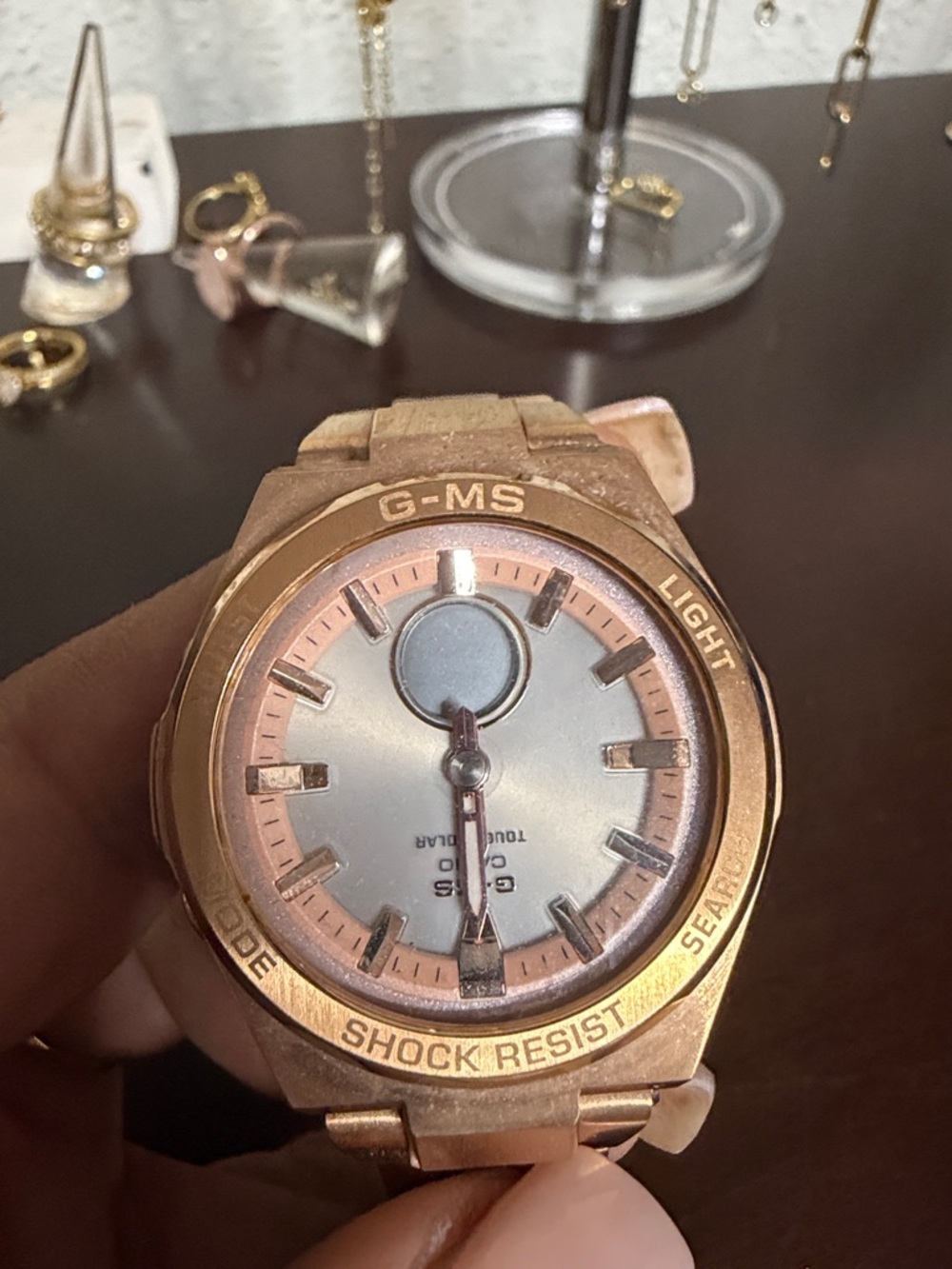 G-Shock G-MS Rose Gold and Pink Women's Watch
